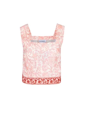 CORBY TOP (Floral Square Neck Top)