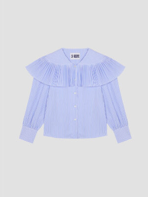 Table Shirt Stripe Blue