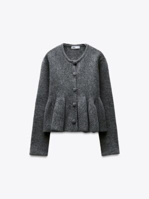 Peplum Cardigan