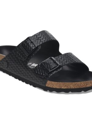 Woven Birkenstocks, Black