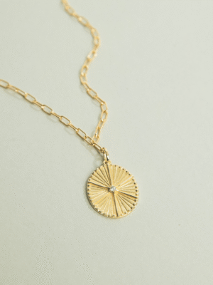 Castle necklace from THE coolest mom and female founder (her newsletter is a must read)