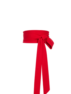 Tie Belt Bea Red (SO CHIC, over so many things)