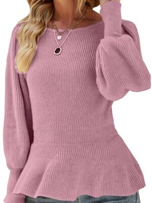 Amazon Peplum Sweater
