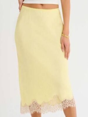 Lady Lace Midi Skirt