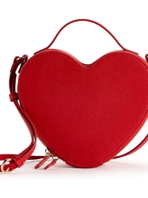 LC Lauren Conrad Love Heart-Shaped Crossbody Bag (on sale for $31.50)