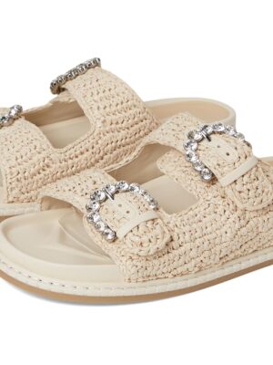 Dolce Vita crochet sandals - natural oatmeal