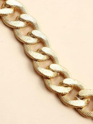Yellow Gold Cuban Link - Faux to Try Style?