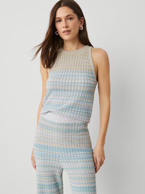 Shimmer Ombre Sweater Shell