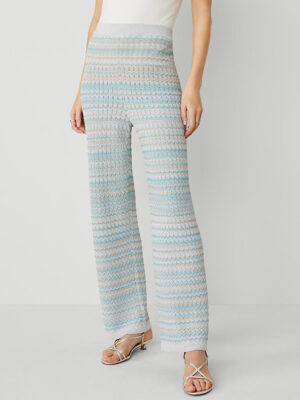 Pull On Wide Leg Sweater Pant