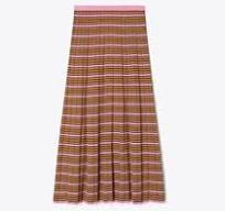 STRIPED COTTON SKIRT