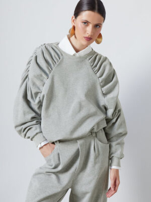 XENIA SWEATSHIRT STONE