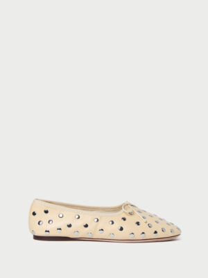 Landon Butter/Silver Ballet Flat