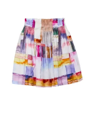 These shorts are such a perfect pattern they're practically a neutral. And the waist is elastic.