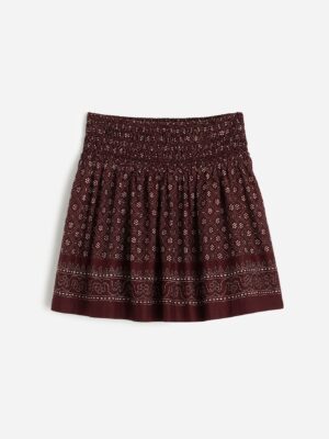 Ruffled Mini Skirt