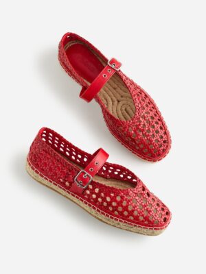 Remy Woven Mary Jane Espadrille - always partial to the textured soles in espadrilles