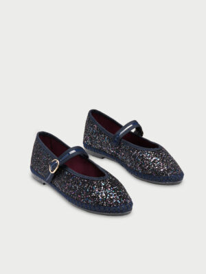 Pierre Navy Glitter - this brand is one of my most worn shoe brands (comfort and a little "different" and not seen everywhere. I SIZE UP A FULL SIZE.