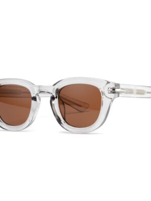 RAVI TRANSPARENT GREY BROWN LENS