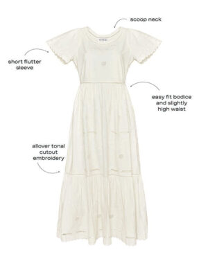 Marley Eyelet Midi Dress
