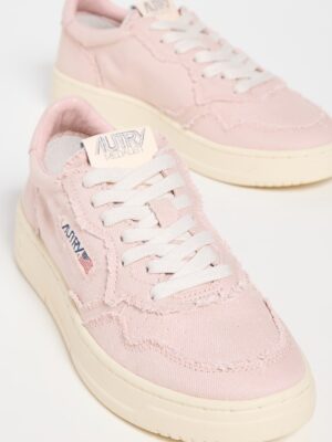 pretty pink autry tennis shoes