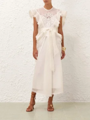Zimmerman White Balance Waterfall Dress