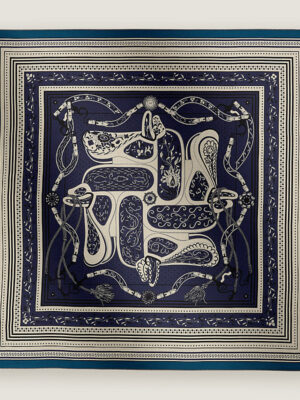 Festival des Amazones Bandana shawl 140
