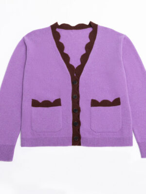 THE JAKOB HEIRLOOM CARDIGAN: LILA