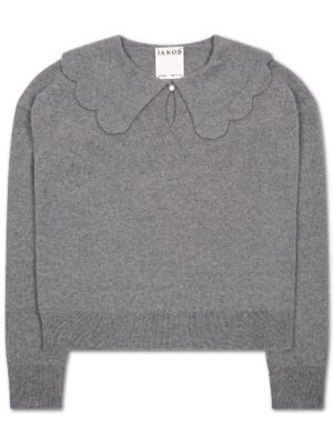 THE JAKOB HEIRLOOM JUMPER: Grey