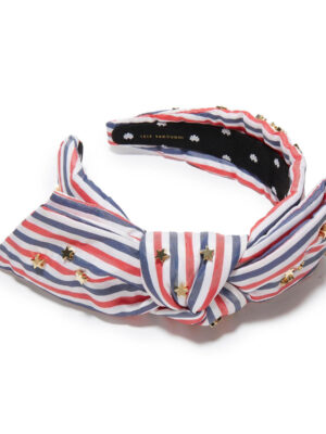 Patriotic Stripe Headband (Throw on with anything blue, white, or red et voila)