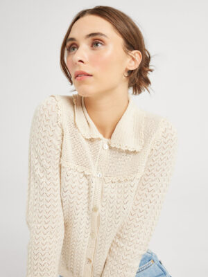Andie Cardigan Ivory