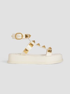 Roman Stud leather platform sandals