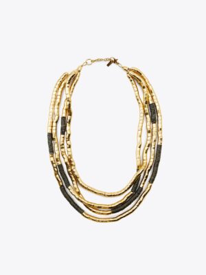 Necklace with Multiple Combined Pieces