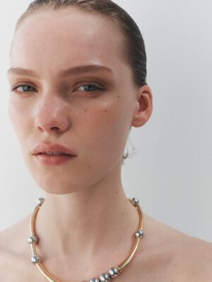 Metal Piece Necklace