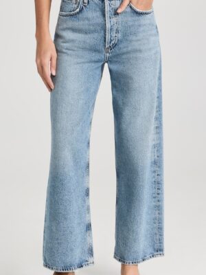 Ren: High Rise Wide Leg Jeans