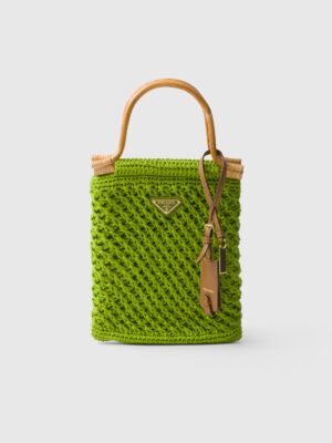 Crochet Prada Mini-handbag