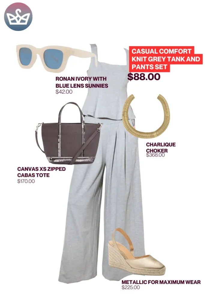 Chic airport outfits that feel like pajamas 8 result adjust my crown Elastic waists soft knits sneaky stretchcomfy outfits that still look grown up heres the truth about travel days you need freedom of movement and fabric that forgives but you also want to look like you didnt sleep in the terminal Think pajama adjacent with intentelastic waists lycra blends ponte knits and anything that feels like your favorite