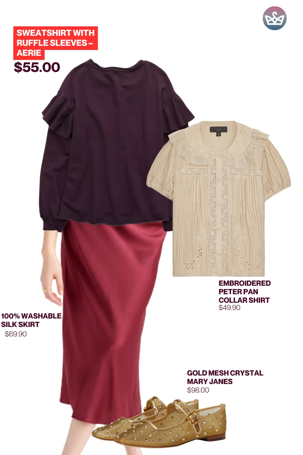 Burgundy outfit ideas for 5060°f 11 result adjust my crown I live for that sweet spot of 50 to 60 degrees fahrenheit when burgundy finally steals the spotlight The air feels crisp and my outfits get richer and moodier without feeling heavy If you are into polished knits or weekend denim i have easy ideas that make burgundy look luxe on a chilly sidewalk or