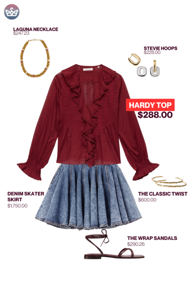 Burgundy outfit ideas for 60 to 80 degree days 12 adjust my crown I reach for burgundy when i want instant polish that still feels relaxed My days often swing between 60 and 80 so i keep a few easy outfits on standby Sleeved mini with loafers for a crisp morning Tank and midi skirt when the sun turns bright Straight jeans and a pretty blouse for dinner