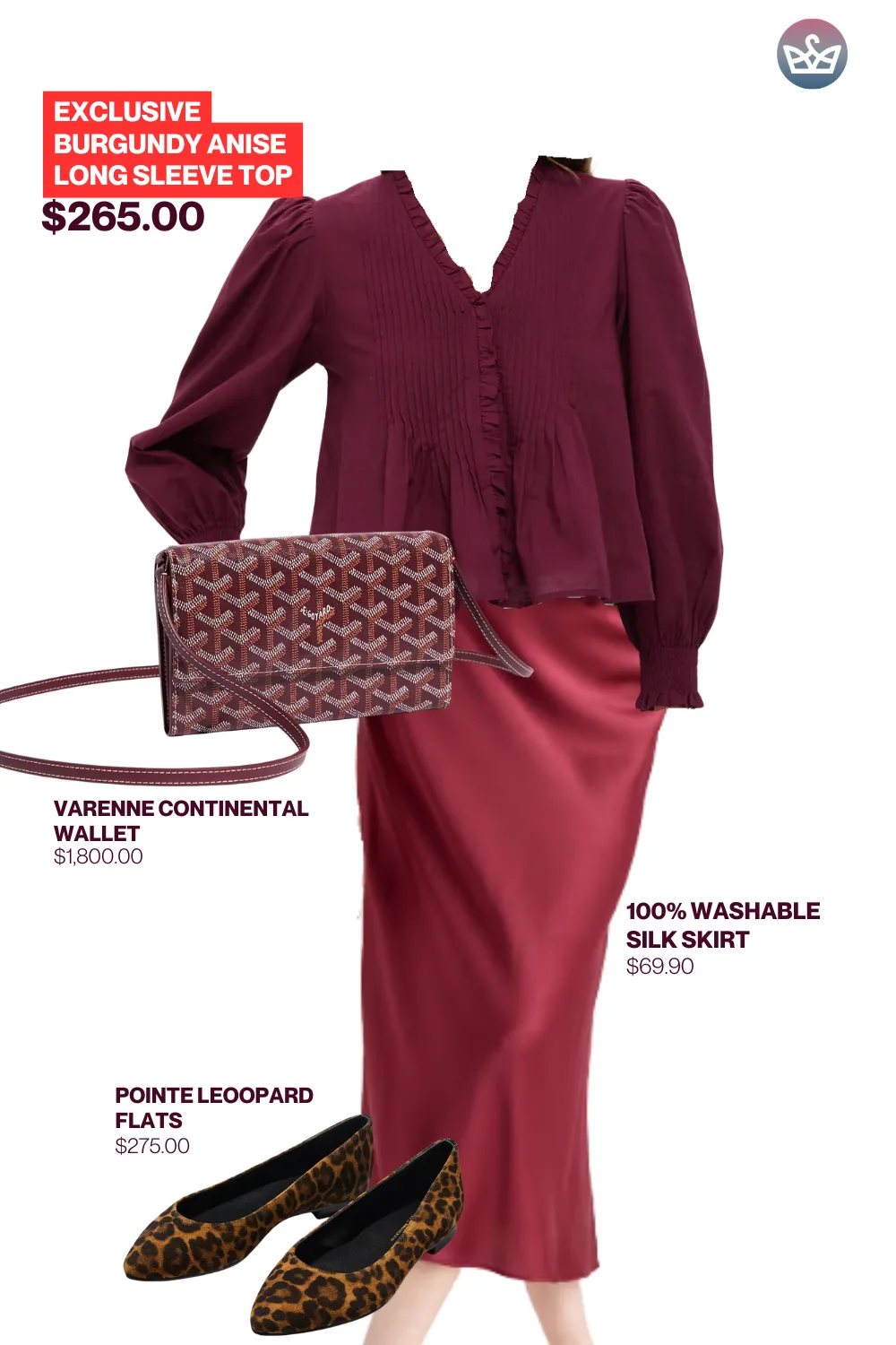 Burgundy outfit ideas for 5060°f 14 result adjust my crown I live for that sweet spot of 50 to 60 degrees fahrenheit when burgundy finally steals the spotlight The air feels crisp and my outfits get richer and moodier without feeling heavy If you are into polished knits or weekend denim i have easy ideas that make burgundy look luxe on a chilly sidewalk or