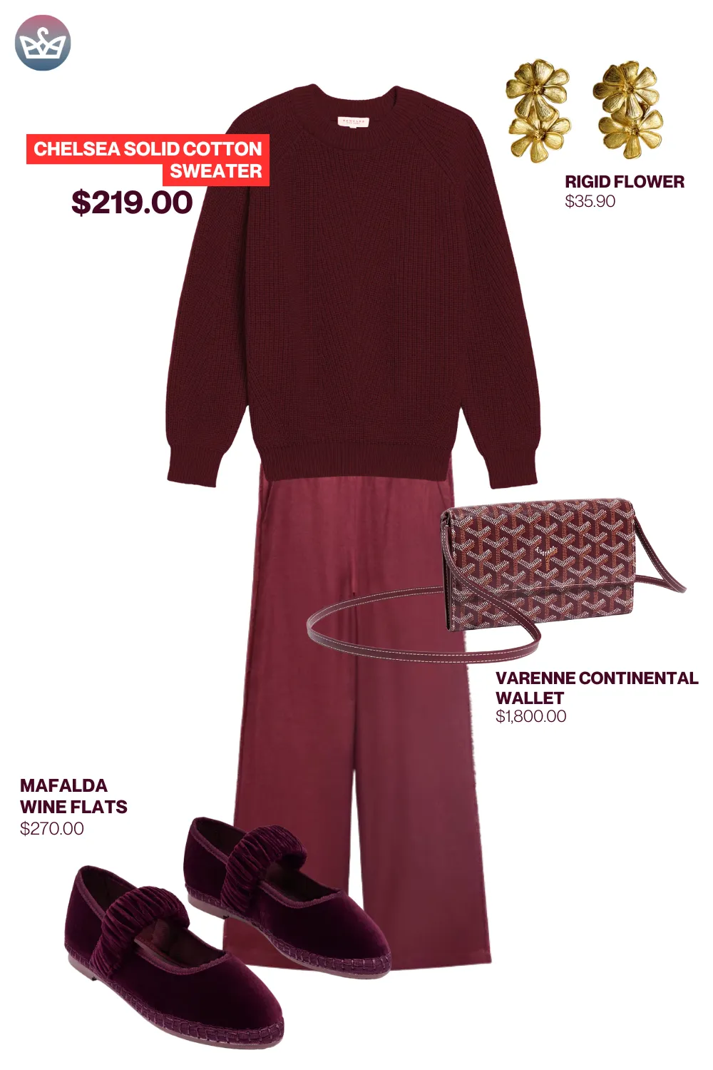 Burgundy outfit ideas for 5060°f 16 result adjust my crown I live for that sweet spot of 50 to 60 degrees fahrenheit when burgundy finally steals the spotlight The air feels crisp and my outfits get richer and moodier without feeling heavy If you are into polished knits or weekend denim i have easy ideas that make burgundy look luxe on a chilly sidewalk or