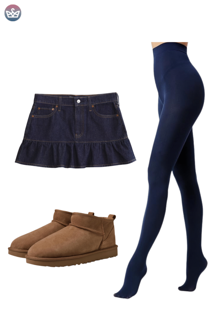 Qa how can you wear uggs without looking sloppy Keep the boots cozy and make everything else sharperclean hems that meet the shaft intentional socks and one structured layer up top Aim for balance and proportions not head to toe slouch Pick the right shaft ultra minis for croppedwide legs minis for straightslim jeans classics for leggings