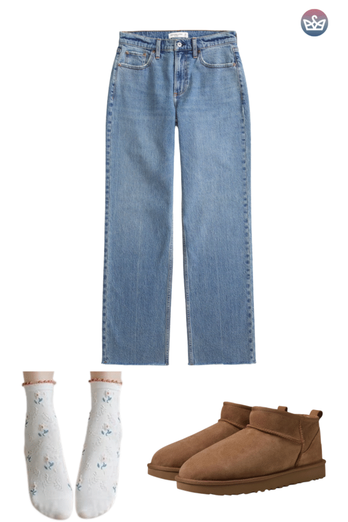 Qa how can you wear uggs without looking sloppy Keep the boots cozy and make everything else sharperclean hems that meet the shaft intentional socks and one structured layer up top Aim for balance and proportions not head to toe slouch Pick the right shaft ultra minis for croppedwide legs minis for straightslim jeans classics for leggings