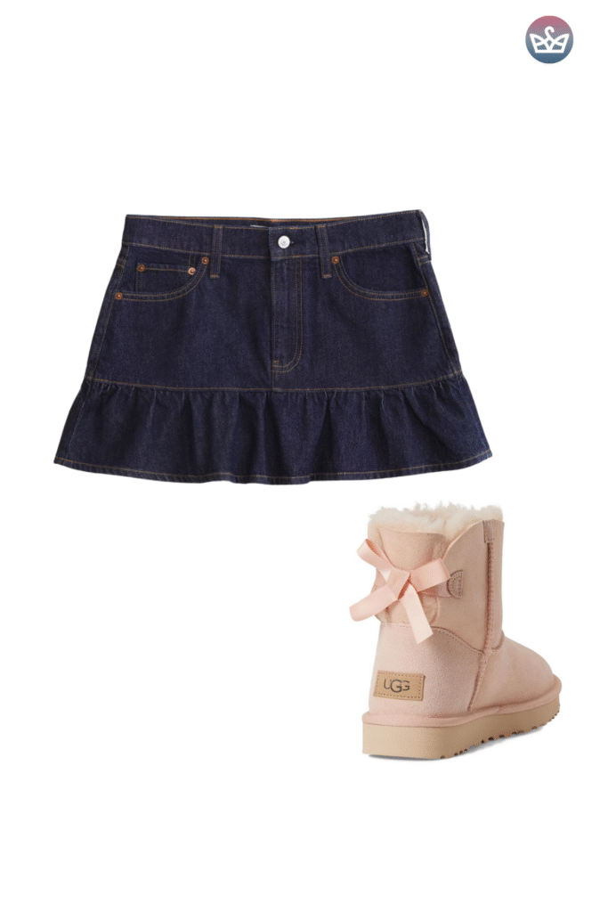 Qa how can you wear uggs without looking sloppy Keep the boots cozy and make everything else sharperclean hems that meet the shaft intentional socks and one structured layer up top Aim for balance and proportions not head to toe slouch Pick the right shaft ultra minis for croppedwide legs minis for straightslim jeans classics for leggings