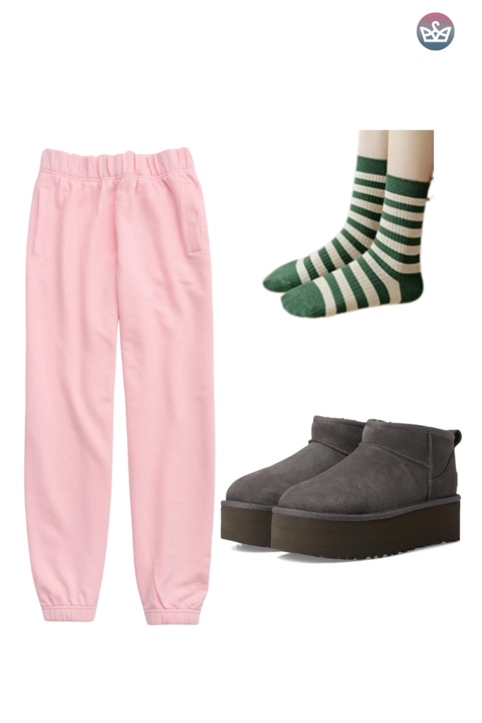 Qa how can you wear uggs without looking sloppy Keep the boots cozy and make everything else sharperclean hems that meet the shaft intentional socks and one structured layer up top Aim for balance and proportions not head to toe slouch Pick the right shaft ultra minis for croppedwide legs minis for straightslim jeans classics for leggings