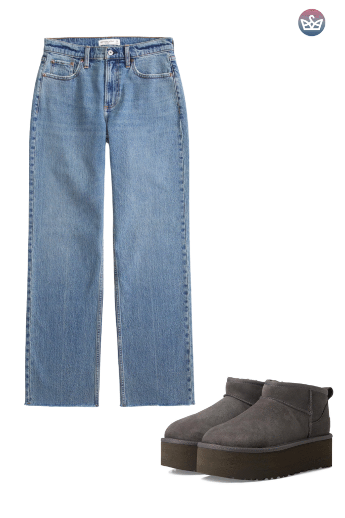 Qa how can you wear uggs without looking sloppy Keep the boots cozy and make everything else sharperclean hems that meet the shaft intentional socks and one structured layer up top Aim for balance and proportions not head to toe slouch Pick the right shaft ultra minis for croppedwide legs minis for straightslim jeans classics for leggings