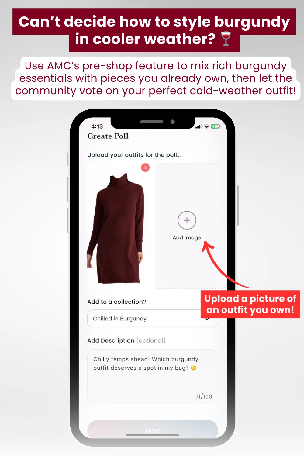 Burgundy outfit ideas for 5060°f 44 result adjust my crown I live for that sweet spot of 50 to 60 degrees fahrenheit when burgundy finally steals the spotlight The air feels crisp and my outfits get richer and moodier without feeling heavy If you are into polished knits or weekend denim i have easy ideas that make burgundy look luxe on a chilly sidewalk or