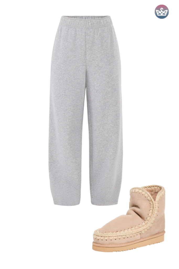 Qa how can you wear uggs without looking sloppy Keep the boots cozy and make everything else sharperclean hems that meet the shaft intentional socks and one structured layer up top Aim for balance and proportions not head to toe slouch Pick the right shaft ultra minis for croppedwide legs minis for straightslim jeans classics for leggings