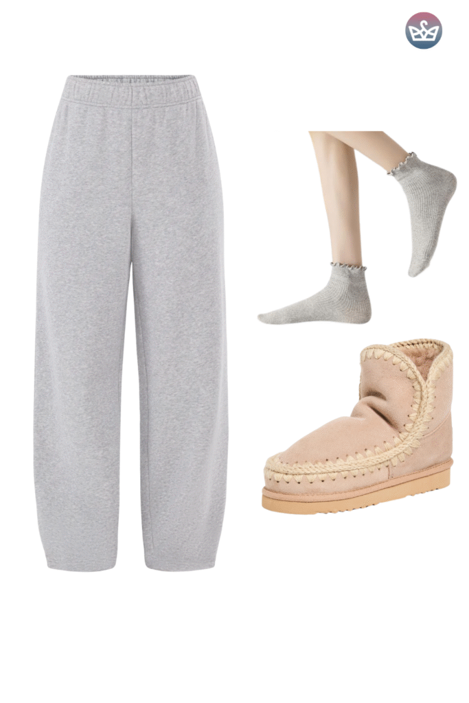 Qa how can you wear uggs without looking sloppy Keep the boots cozy and make everything else sharperclean hems that meet the shaft intentional socks and one structured layer up top Aim for balance and proportions not head to toe slouch Pick the right shaft ultra minis for croppedwide legs minis for straightslim jeans classics for leggings