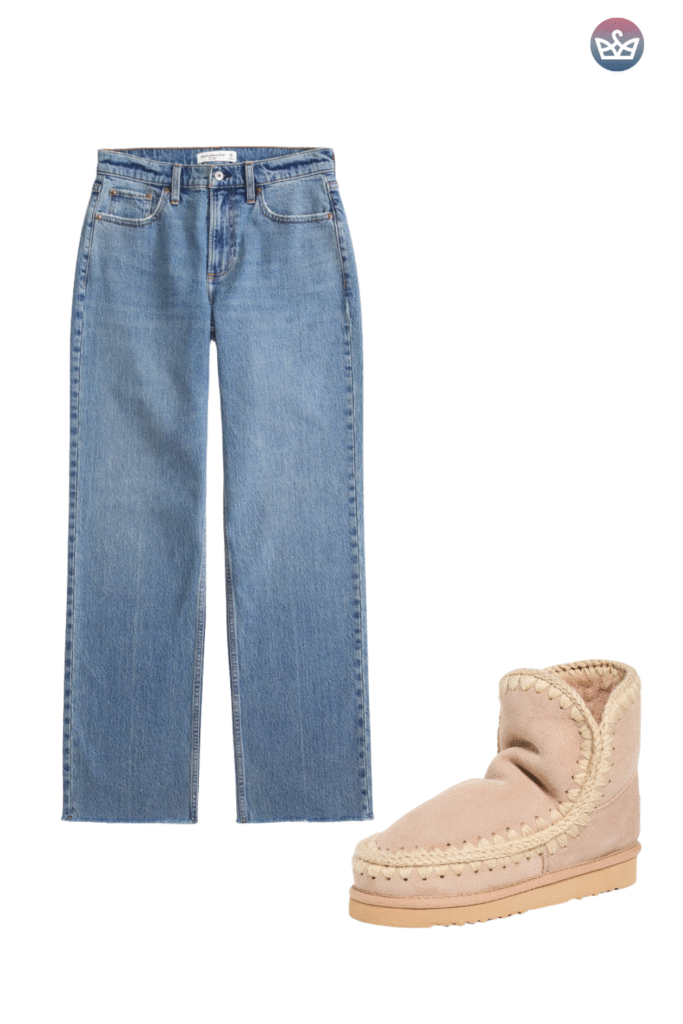 Qa how can you wear uggs without looking sloppy Keep the boots cozy and make everything else sharperclean hems that meet the shaft intentional socks and one structured layer up top Aim for balance and proportions not head to toe slouch Pick the right shaft ultra minis for croppedwide legs minis for straightslim jeans classics for leggings