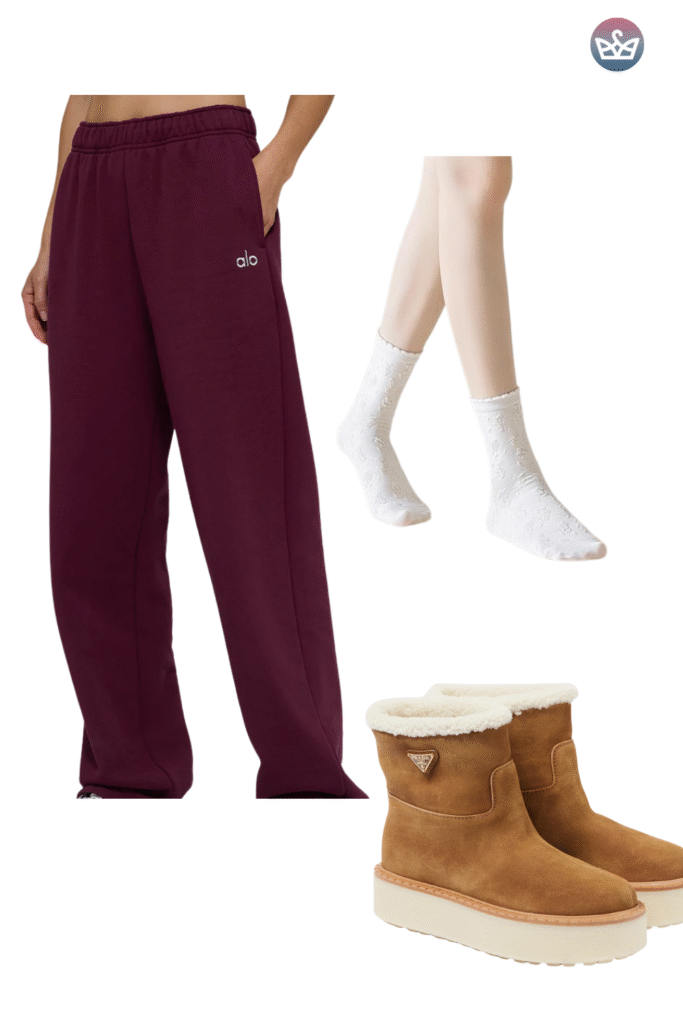 Qa how can you wear uggs without looking sloppy Keep the boots cozy and make everything else sharperclean hems that meet the shaft intentional socks and one structured layer up top Aim for balance and proportions not head to toe slouch Pick the right shaft ultra minis for croppedwide legs minis for straightslim jeans classics for leggings