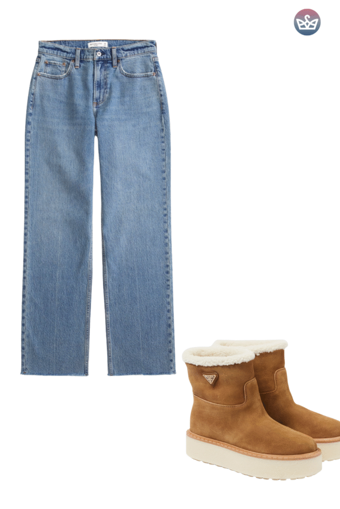 Qa how can you wear uggs without looking sloppy Keep the boots cozy and make everything else sharperclean hems that meet the shaft intentional socks and one structured layer up top Aim for balance and proportions not head to toe slouch Pick the right shaft ultra minis for croppedwide legs minis for straightslim jeans classics for leggings